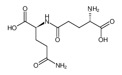 2-amino-5-[(4-amino-1-carboxy-4-oxobutyl)amino]-5-oxopentanoic acid 10148-81-9