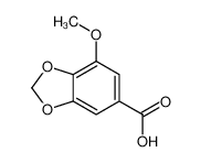 7-甲氧基-1,3-苯并二氧化物-5-羧酸