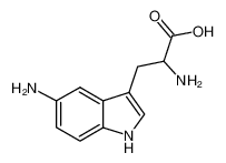 2-amino-3-(5-amino-1H-indol-3-yl)propanoic acid 6383-69-3