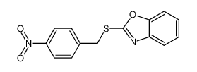 2-[(4-nitrophenyl)methylsulfanyl]-1,3-benzoxazole 100537-64-2