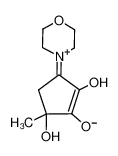 2,5-Dihydroxy-5-methyl-3-morpholin-4-yl-cyclopent-2-enone
