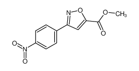 methyl 3-(4-nitrophenyl)-1,2-oxazole-5-carboxylate 487034-01-5
