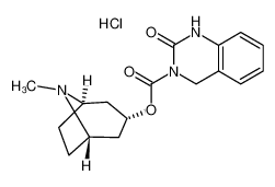 8-甲基-8-氮杂双环[3.2.1]辛-3-基2-氧代-1,4-二氢-3(2H)-喹唑啉羧酸酯盐酸盐(1:1)
