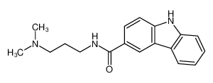 N-[3-(dimethylamino)propyl]carbazole-3-carboxamide 664347-91-5