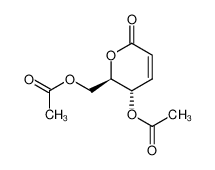 (2R,3S)-acetic acid 3-acetoxy-6-oxo-3,6-dihydro-2H-pyran-2-ylmethyl ester 41976-28-7