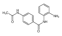 4-acetamido-N-(2-aminophenyl)benzamide 112522-64-2