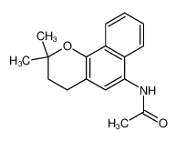 146176-51-4 6-acetylamino-3,4-dihydro-2,2-dimethylnaphthol(1,2-b)pyran