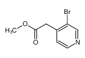 methyl 2-(3-bromopyridin-4-yl)acetate 162615-12-5