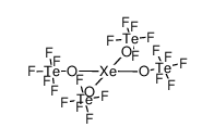 tetrakis((pentafluoro-l<sup>6</sup>-tellanyl)oxy)xenon 66255-64-9