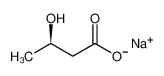 Sodium (R)-3-hydroxybutanoate 13613-65-5