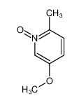 5-methoxy-2-methyl-1-oxidopyridin-1-ium 35392-66-6