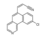 3-(9-chlorobenzo[h]isoquinolin-6-yl)prop-2-enenitrile 919293-17-7