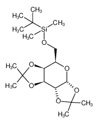 tert-butyldimethyl(2,2,7,7-tetramethyltetrahydrobis[1,3]dioxolo[5,4-b:4',5'-d]pyran-5-ylmethoxy)silane 108678-44-0