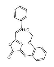 19508-22-6 (4Z)-4-[(2-ethoxyphenyl)methylidene]-2-[(E)-2-phenylethenyl]-1,3-oxazol-5-one