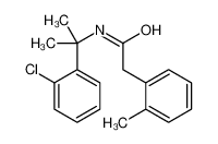 N-[2-(2-chlorophenyl)propan-2-yl]-2-(2-methylphenyl)acetamide