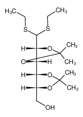 2,3:4,5-di-O-isopropylidene-D-glucose diethyl dithioacetal 6207-30-3