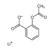 lithium,2-acetyloxybenzoate 552-98-7