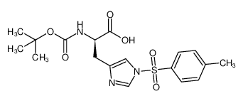 N-Boc-N’-对甲苯磺酰基-D-组氨酸