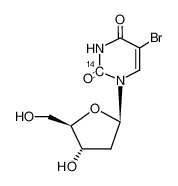 5-bromo-2'-deoxy-[2-14C]uridine 26291-66-7