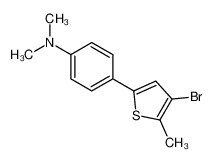 4-(4-bromo-5-methylthiophen-2-yl)-N,N-dimethylaniline 813450-64-5