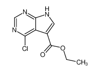 4-氯-7H-吡咯并[2,3-d]嘧啶-5-甲酸乙酯