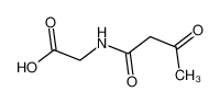 2-(3-oxobutanoylamino)acetic acid 3103-38-6