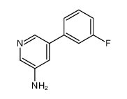 5-(3-fluorophenyl)pyridin-3-amine图片