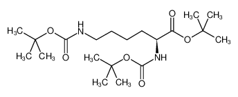 tert-butyl (2S)-2,6-bis[(2-methylpropan-2-yl)oxycarbonylamino]hexanoate 97347-28-9