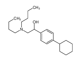 1-(4-cyclohexylphenyl)-2-(dibutylamino)ethanol
