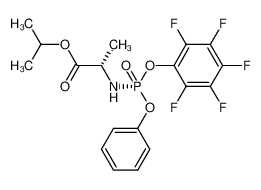 N-[(R)-(2,3,4,5,6-五氟苯氧基)苯氧基亚膦酰基]-L-丙氨酸异丙酯