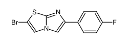 2-bromo-6-(4-fluorophenyl)imidazo[2,1-b][1,3]thiazole 944581-10-6