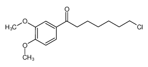 7-氯-1-(3,4-二甲氧基苯基)-1-庚酮