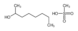 924-80-1 methanesulfonic acid,octan-2-ol