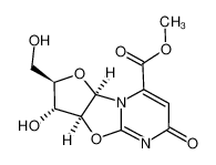 (2R,3R,3aS,9aR)-3-羟基-2-(羟基甲基)-6-氧代-2,3,3A,7,8,9A-六氢-6H-呋喃并[2',3':4,5][1,3]恶唑并[3,2-a]嘧啶-8-羧酸甲酯