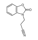 3-(2-oxo-1,3-benzoxazol-3-yl)propanenitrile 13610-55-4