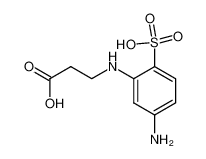 2-beta-羧乙基氨基-4-氨基苯磺酸图片