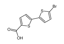 5-(5-bromo-2-thienyl)thiophene-2-carboxylic acid 3339-81-9