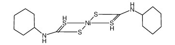 113588-56-0 structure, C14H26N2NiS4