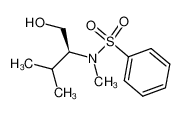 (S)-N-(2'-Hydroxy-1'-isopropylethyl)-N-methylbenzenesulfonamide 134295-42-4