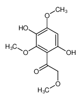 1-(3,6-dihydroxy-2,4-dimethoxyphenyl)-2-methoxyethanone 14639-73-7