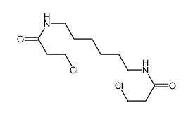 1,6-bis-(3-chloro-propionylamino)-hexane 54378-03-9