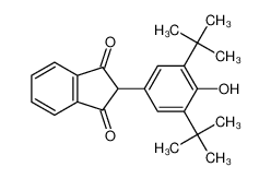 2-(3,5-ditert-butyl-4-hydroxyphenyl)indene-1,3-dione