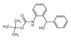 tert-butyl (2-(hydroxy(phenyl)methyl)phenyl)carbamate 74965-34-7