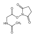 (2,5-dioxopyrrolidin-1-yl) 2-acetamidoacetate 24715-24-0