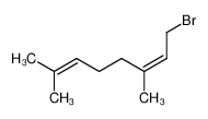 (Z)-1-bromo-3,7-dimethyl-octa-2,6-diene 25996-10-5