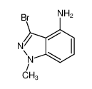 3-溴-1-甲基-1H-吲唑-4-胺