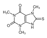 1,3,7-trimethyl-8-sulfanylidene-9H-purine-2,6-dione 1790-74-5