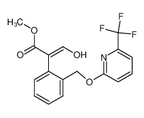 (E)-methyl 2-[2-(6-trifluoromethylpyrid-2-yloxymethyl)phenyl]-3-hydroxyacrylate 187327-31-7