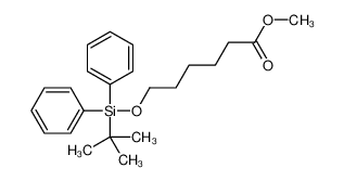 methyl 6-[tert-butyl(diphenyl)silyl]oxyhexanoate 146830-59-3