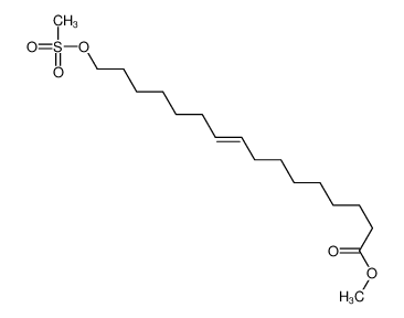 methyl 16-methylsulfonyloxyhexadec-9-enoate 93107-75-6
